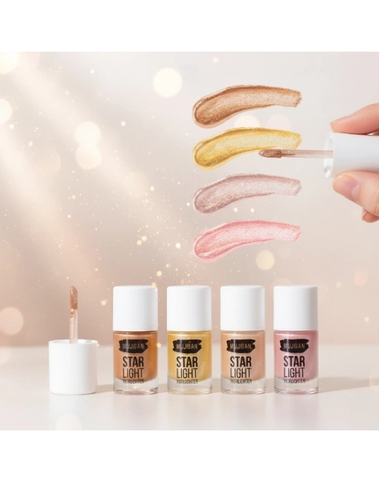 4lü Likit Highlighter Aydınlatıcı Seti