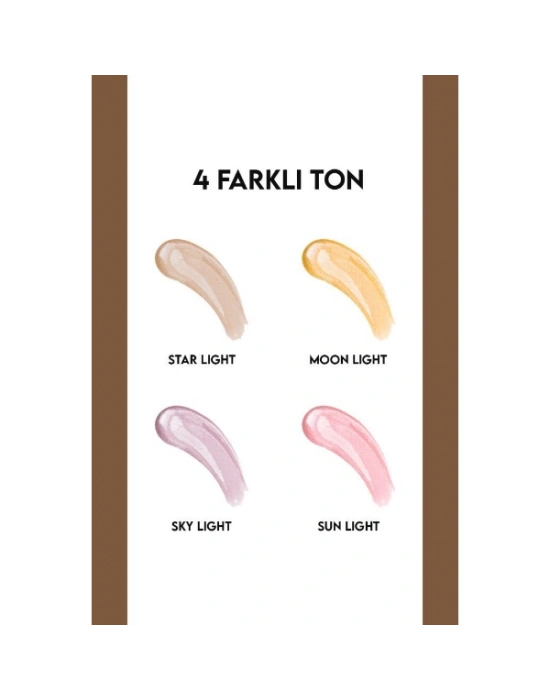 4lü Likit Highlighter Aydınlatıcı Seti
