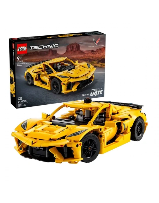 42205 Lego Technic Chevrolet Corvette Stingray 732 parça +9 yaş
