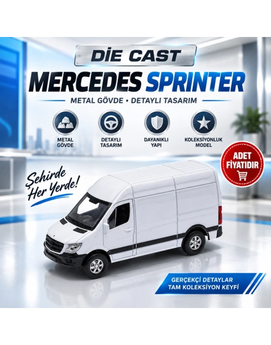 43730 Die Cast Mercedes Sprınter