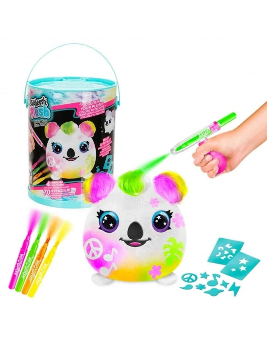45523 Airbrush Peluş Neon Boyama Seti -