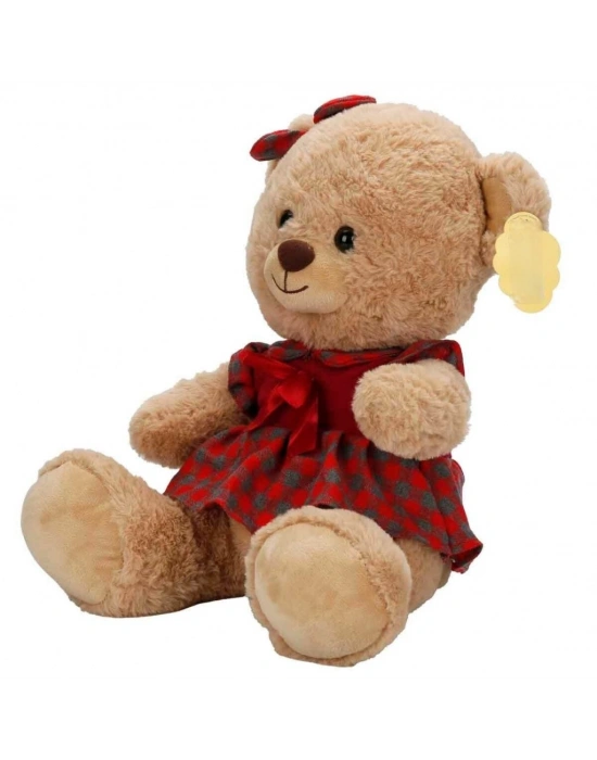 4810 Peluş Ayı Elbiseli 32CM 2A