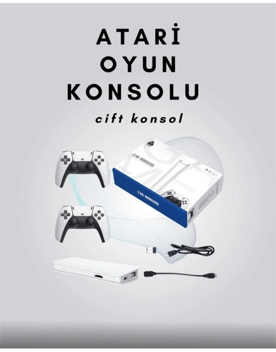 4K Destekli Bluetooth Retro Oyun Konsolu – M15 Modeli