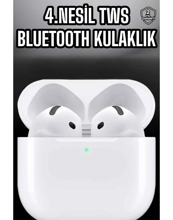 4.Nesil Kaliteli TWS Android ve İOS Uyumlu Mikrofonlu Kulaklık