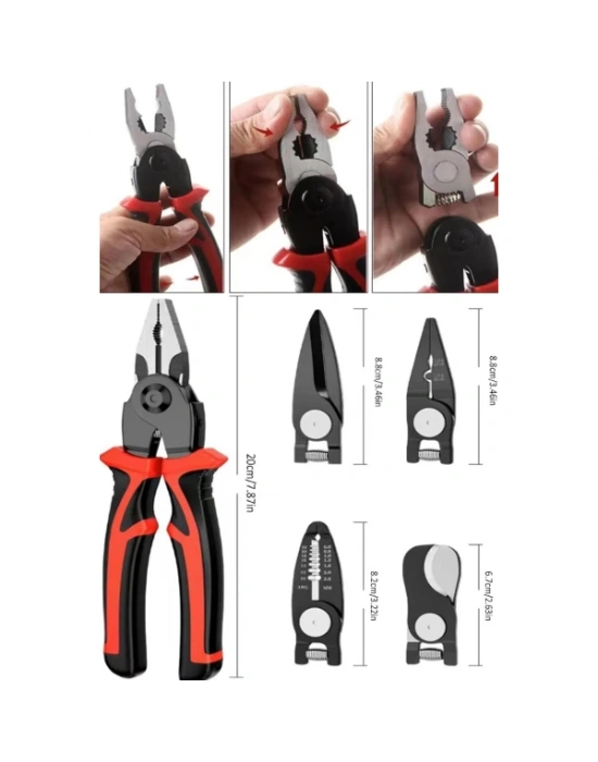 5 Başlıklı Pense Seti