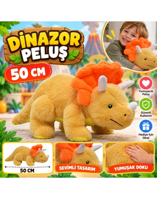 50 Cm Dinazor Peluş