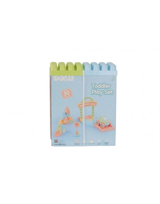 5218 Oyuncak Yol Ve Blok Set 30 Pcs