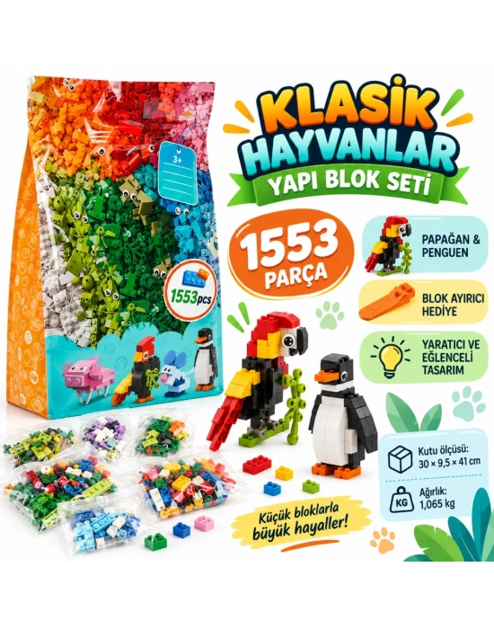 5246 Classıc Hayvanlar 1553PRÇ