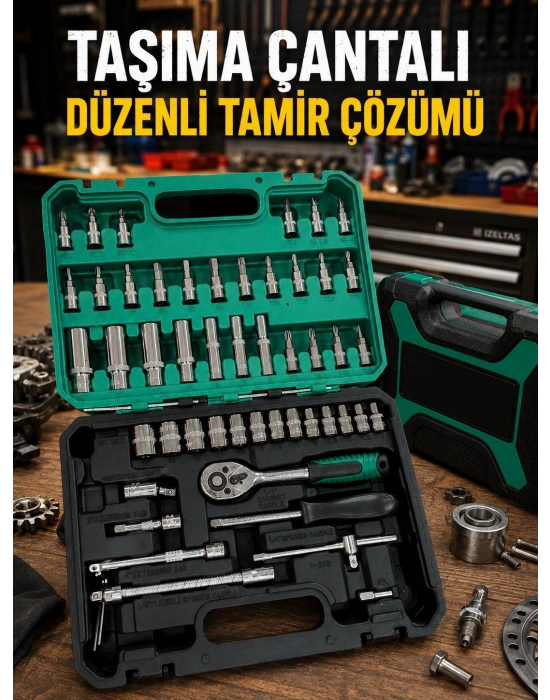 53 Parça Çok Amaçlı Lokma Anahtar Seti