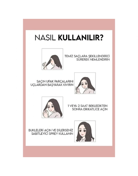 6lı Bigudi Seti