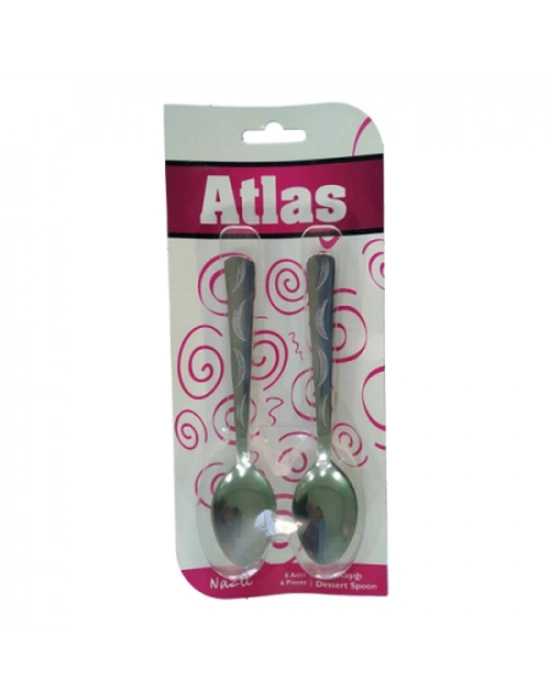 6 Parça Metal Tatlı Kaşık