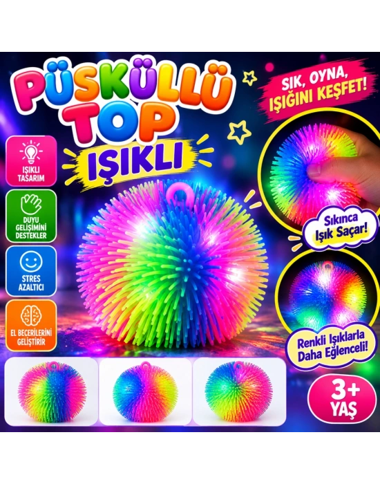 6563 Püsküllü Top Işıklı A62
