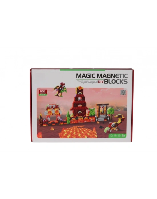 66011 Manyetik Puzzle 122 Parça