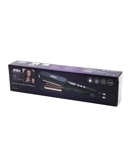 Dijital Saç Şekillendirme Cihazı 38X90MM Seramik Kaplama 360 Derece KABLO=1.8MT Lcd SIC.AYAR=140-220℃ SHD-1707