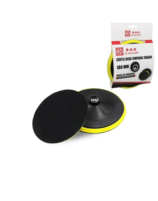7 inç (180 mm) Cırtlı Disk Zımpara Tabanı