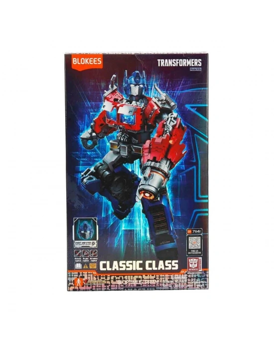 71141 Sun-blo-figür Transformers Classıc Class 01 Optımus Prıme Trns