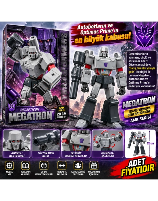 75311 Figür Transformers Generetıon One Amk Megatron 20CM Trns