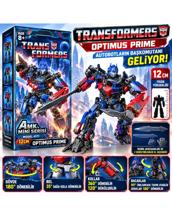 75326 Figür Transformers Amk Mını Serıes WAVE3 Optımus Prıme Trns