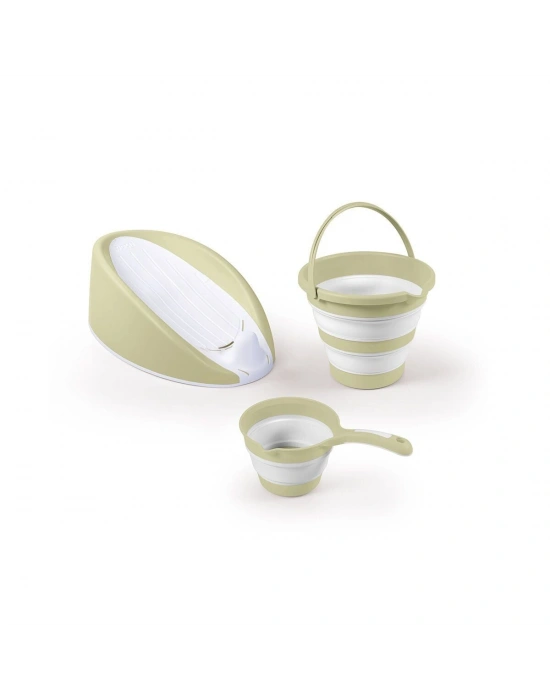 7571 Üçlü Bebek Banyo Seti- Eco Green