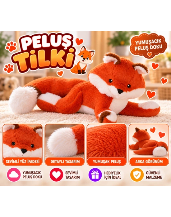 7883 Peluş Tilki