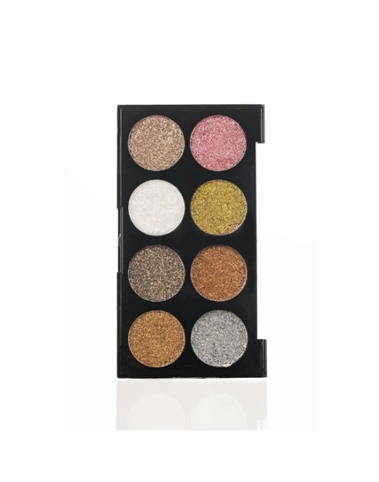 8 Renk Glitter Far Paleti - 2li Set