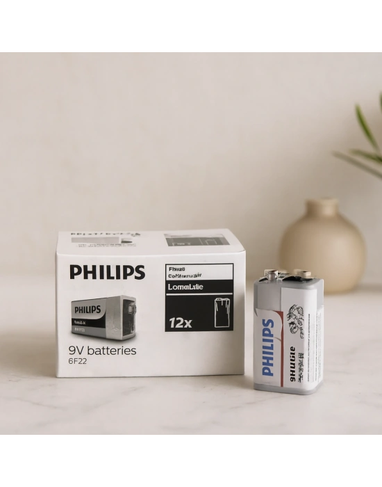 9V Çinko Klorür Pil (6F22)