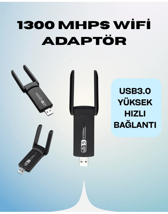 AC1200 USB WiFi Adaptör