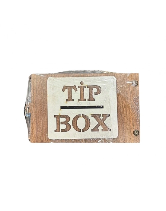 Ahşap Büyük Tipbox Kumbara