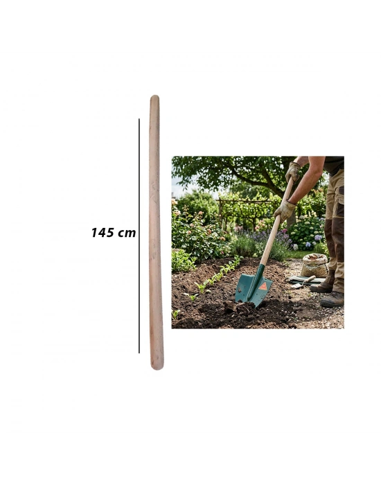 Ahşap Kürek Sap 145CM