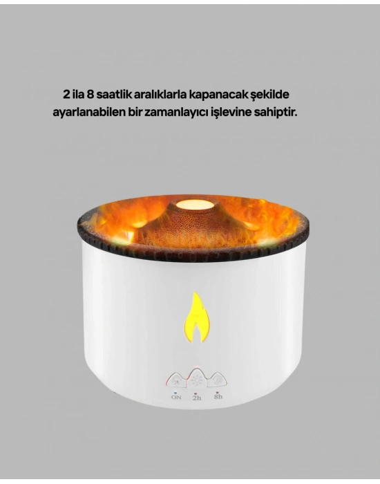 Alevli Aromaterapi Difüzörü