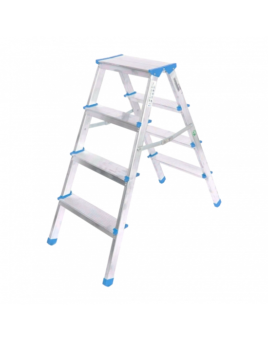 Alüminyum Çift Basamaklı Merdiven 92 cm (4+4)