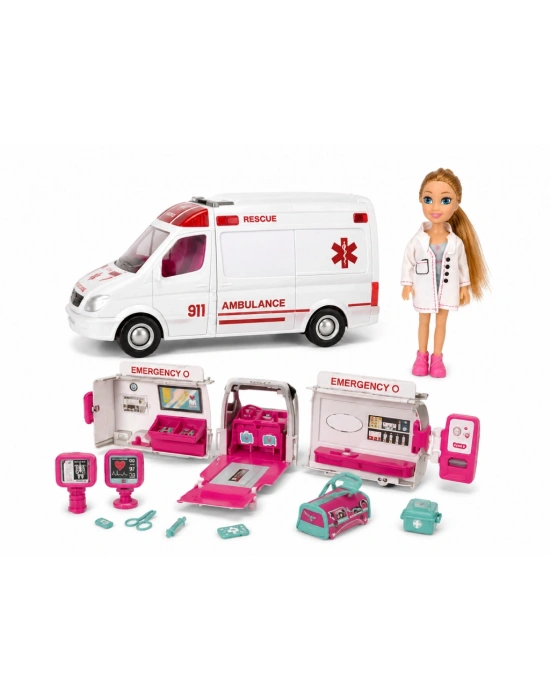 Ambulans Ve Bebek 11 Parça