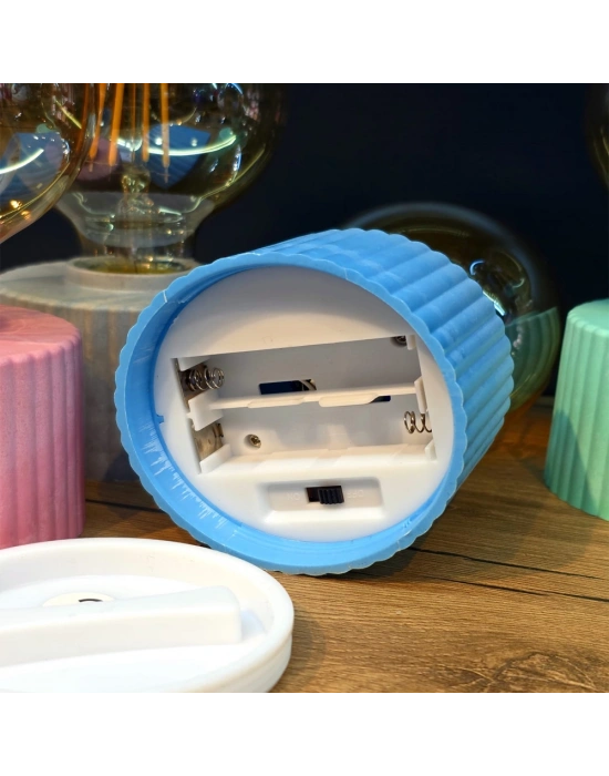 Ampul Tasarımlı Retro Masa Lambası