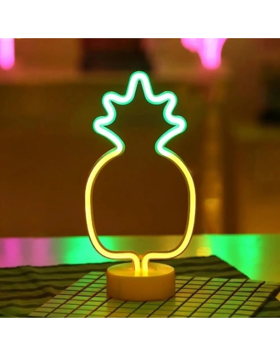 Ananas Neon LED Lamba