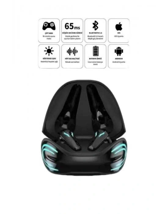 Android ve İOS Uyumlu Bluetooth Kulaklık Mini