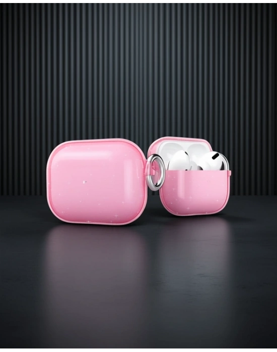 Apple Airpods Pro 2 (2.nesil) Shell Kılıf - Pembe