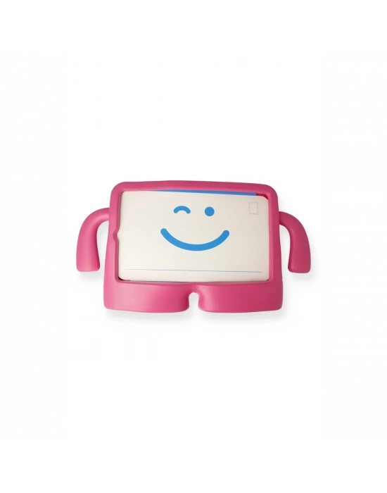 Apple iPad Pro 13 (2024) Karakter Tablet Silikon - Pembe