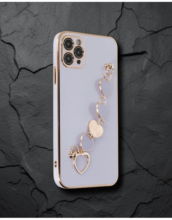 Apple İphone 11 Pro Kılıf Esila Silikon - Lila