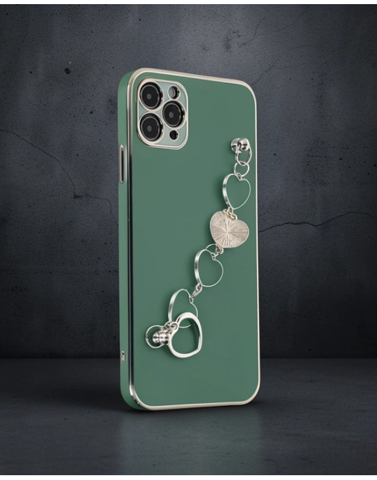 Apple İphone 11 Pro Kılıf Esila Silikon - Su Yeşili
