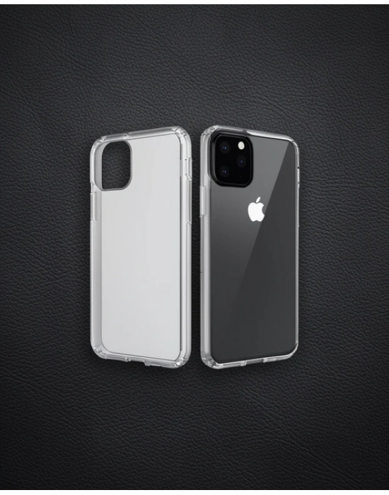 Apple İphone 11 Pro Max Kılıf Lüx Şeffaf Silikon