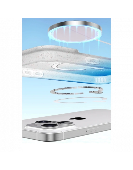 Apple iPhone 11 Pummel Shiny Magsafe Kapak - Siyah