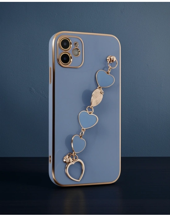 Apple İphone 12 Kılıf Esila Silikon - Gri