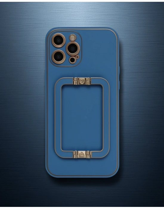 Apple İphone 12 Pro Kılıf Coco Elit Kapak - Mavi