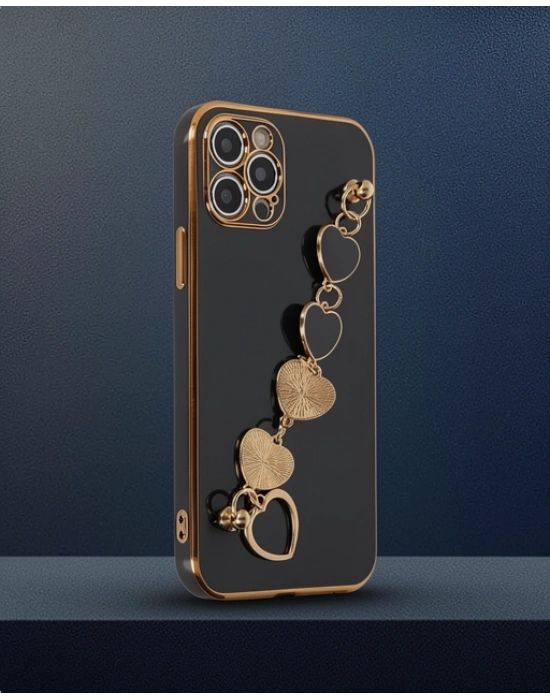 Apple İphone 12 Pro Kılıf Esila Silikon - Siyah