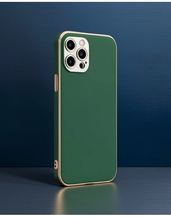 Apple İphone 12 Pro Kılıf Volet Silikon - Açık Yeşil