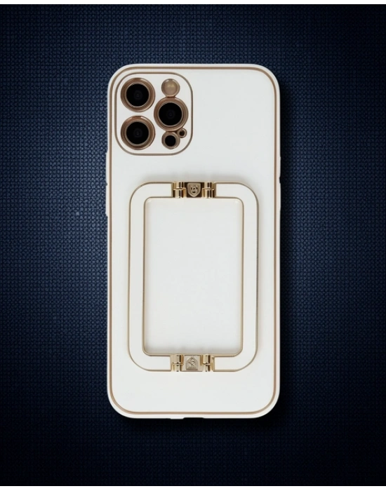 Apple İphone 12 Pro Max Kılıf Coco Elit Kapak - Beyaz