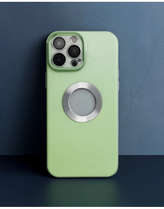 Apple İphone 13 Pro Kılıf Best Silikon - Yeşil