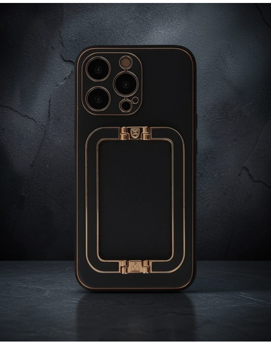Apple İphone 13 Pro Kılıf Coco Elit Kapak - Siyah