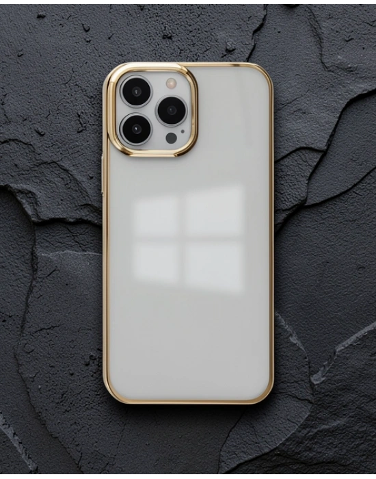 Apple İphone 13 Pro Kılıf Element Silikon - Gold