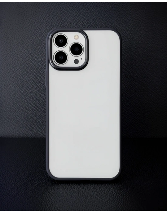 Apple İphone 13 Pro Kılıf Element Silikon - Siyah